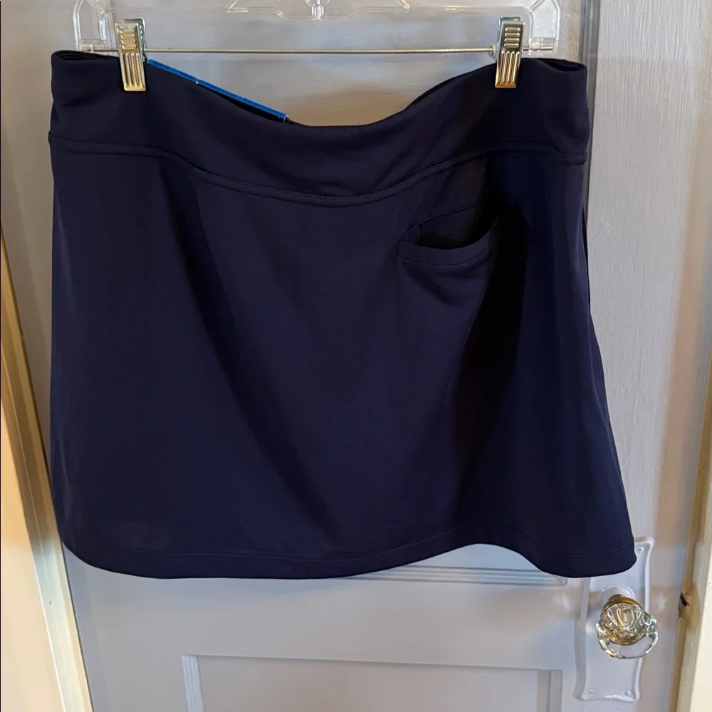 PGA Tour Navy Stretch Skort - Picture 2 of 6